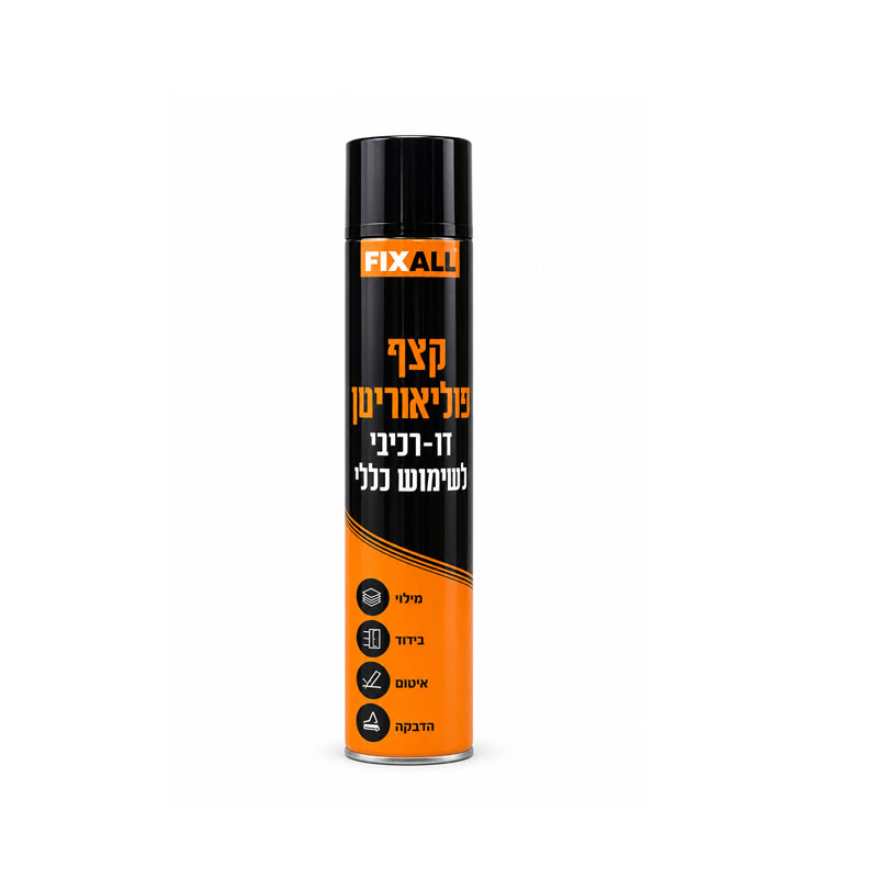קצף פוליאוריטן 750 מ"ל