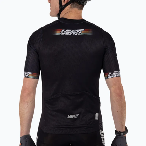 חולצת רכיבה קצרה ליט שחור -  LEATT MTB ENDURANCE 6.0