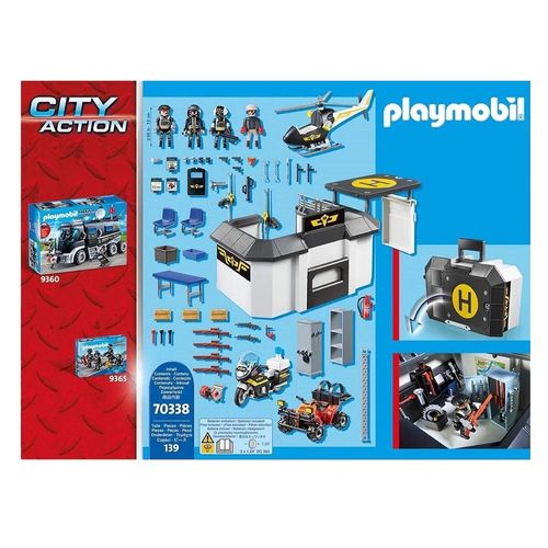 פליימוביל - מפקדה מארז 70338 - Playmobil