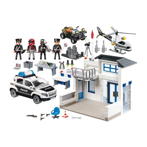 פליימוביל-  תחנת משטרה - PLAYMOBIL 9372