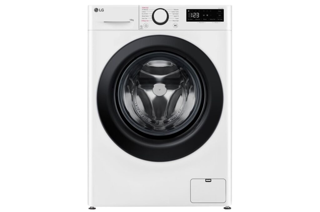 מכונת כביסה פתח חזית 10 ק"ג LG F4Y510WBLN1 | AI DD שנת 2026 1400 סל"ד