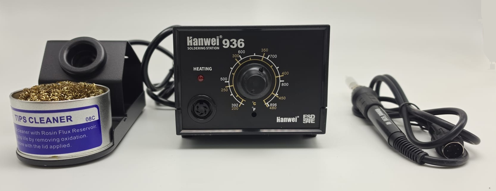 תחנת הלחמה 60W Hanwei 936  + ווסת טמפרטורה