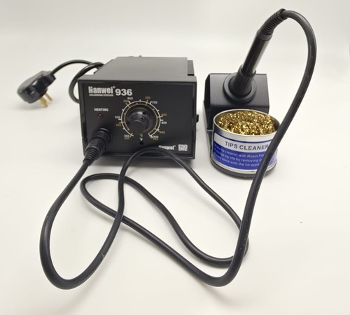 תחנת הלחמה 60W Hanwei 936  + ווסת טמפרטורה
