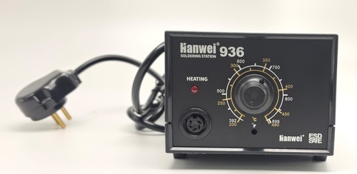 תחנת הלחמה 60W Hanwei 936  + ווסת טמפרטורה