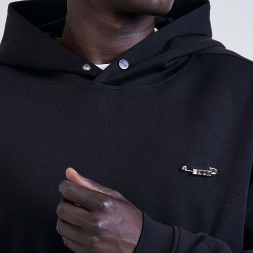 קפוצ׳ון BALR מידות S-XXL לגברים בגוון שחור