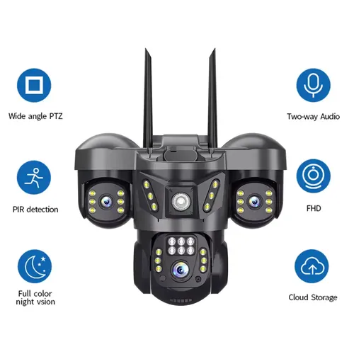 מצלמה אבטחה סולארית דגם VTS29