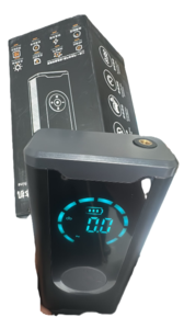 בוסטר התנעה לרכב 60W כולל קומפרסור ופנס - צג דיגיטלי GY-001
