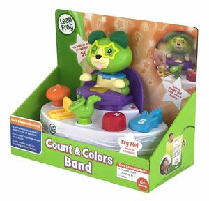 להקת הצבעים והספירה Leap frog
