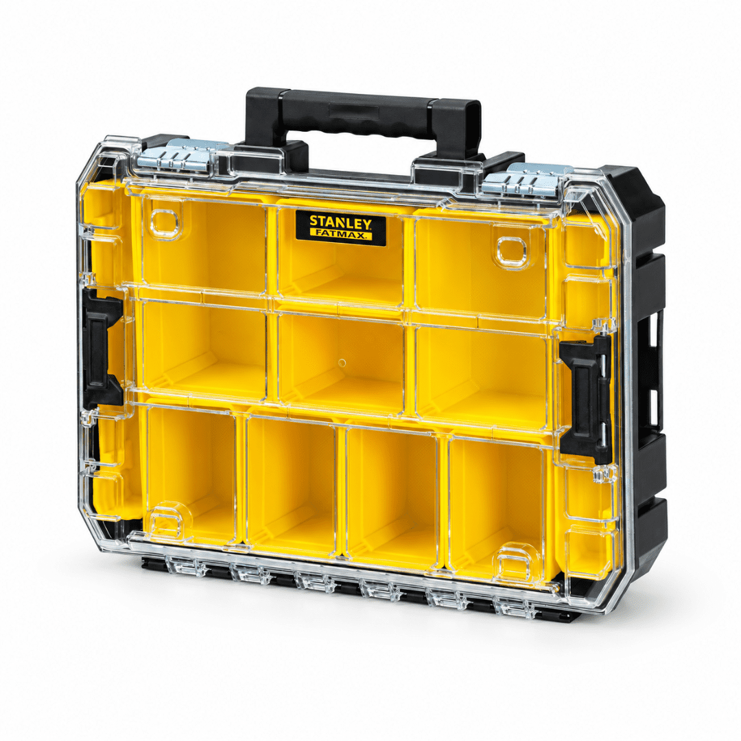 אורגנייזר TSTAK עם סגר מתכת 7.8 ליטר 10 תאים STANLEY