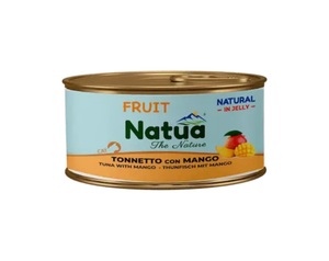 NATUA מעדן לחתול בטעם טונה עם מנגו בג
