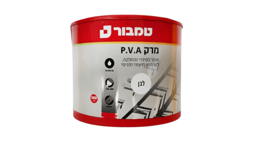 מרק PVA למילוי קירות ועץ