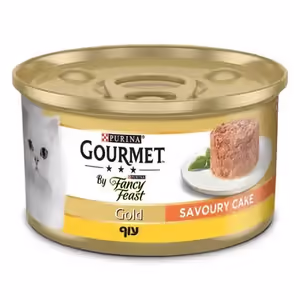 גורמה Gourmet גולד עוגת עוף – מזון לח לחתול 85 גרם