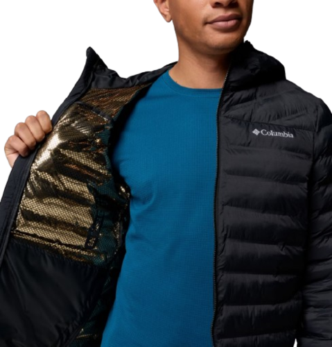 מעיל פוך עם קפוצ'ון לגברים Columbia - Men's Terwilliger Trail Heat Seal Hooded Jacket