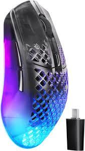 עכבר גיימינג אלחוטי SteelSeries Aerox 3 Wireless Gen 2 - צבע שחור