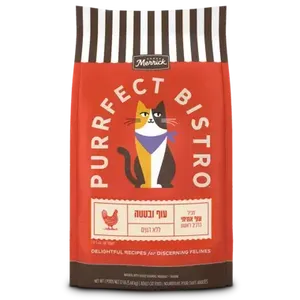 מריק Merrick Purrfect Bistro עוף ובטטה לחתול בוגר 5.44 ק"ג