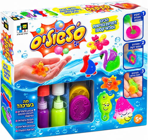 ערכת יצירה ג'לגולים להכנת דמויות גמישות Diamant Toys