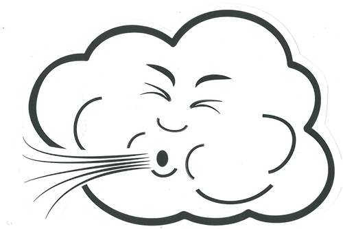 יצירה בתלת מימד רוח נושבת - חורף