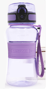 בקבוק שתיה uzspace סגול שקוף 350 מ