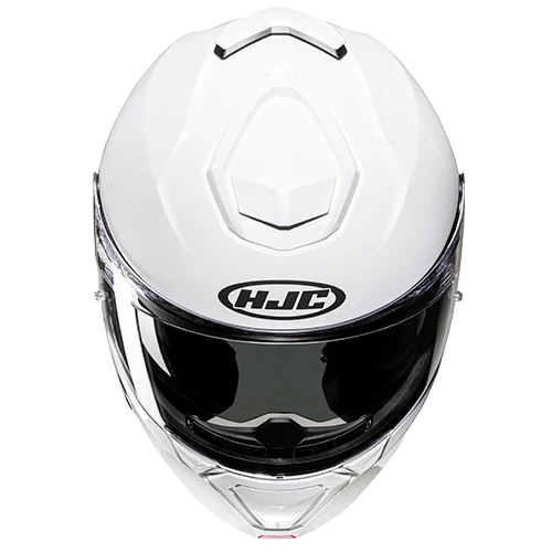  קסדה מלאה אייצ' ג'יי סי לבן -i91 SOLID METAL PEARL WHITE HJC