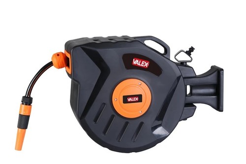 גלגלת אוטומטית עם צינור מים 20 מטר+2 מטר VALEX