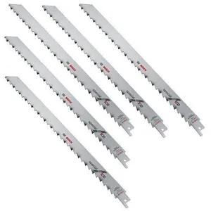 סט 5 להבים למשור חרב 250 לחיתוך בשר קפוא מ"מ BOSCH