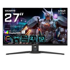 מסך | GIGABYTE AORUS FO27Q5P 27 | 2K | QD-OLED | 0.03ms | 500Hz | HDR | USB KVM