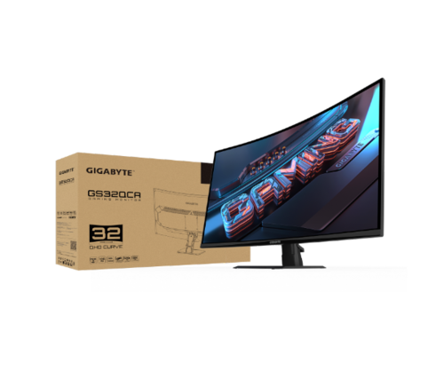 מסך קעור | Gigabyte GS32QCA SS | VA | 1ms | 2K | QHD | 180Hz | FreeSync Tilt