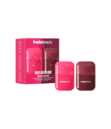 מארז סמקים Huda Beauty Baby Blush Mild Mocktail Duo Kit