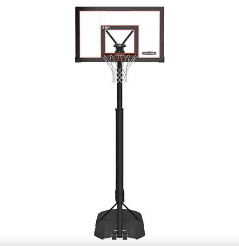מתקן סל נייד מתכוונן 48 אינץ - Lifetime Adjustable Portable Basketball Hoop
