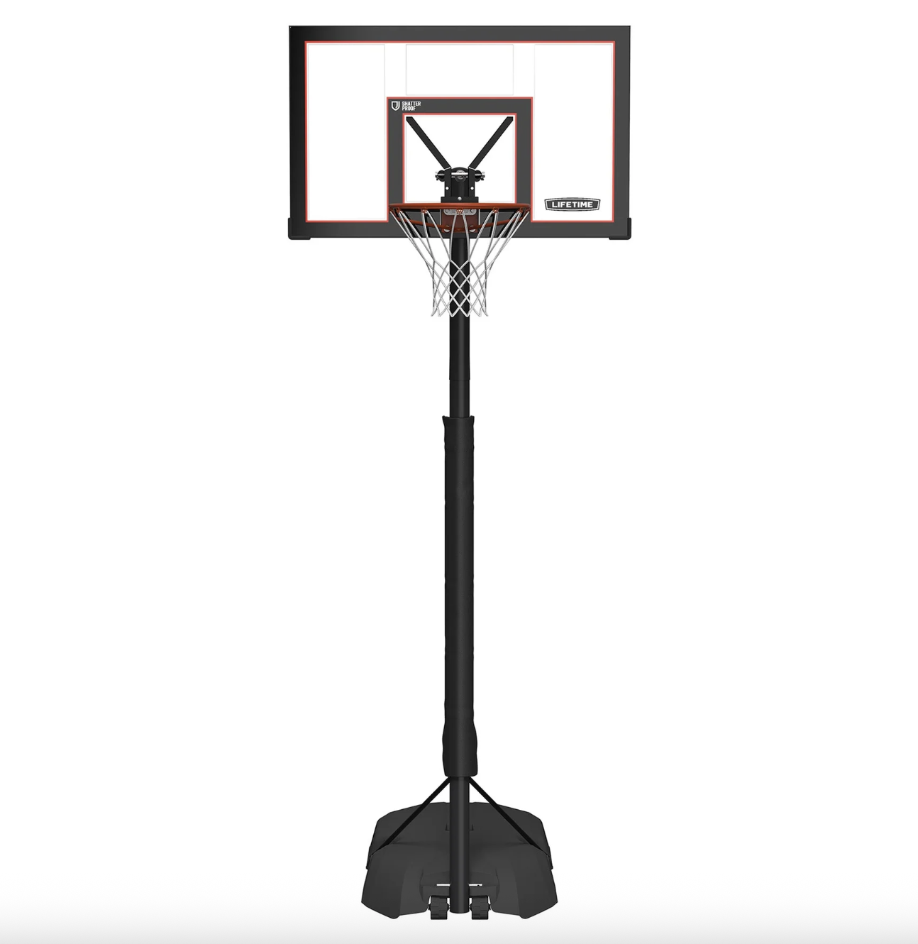 מתקן סל נייד מתכוונן 48 אינץ - Lifetime Adjustable Portable Basketball Hoop