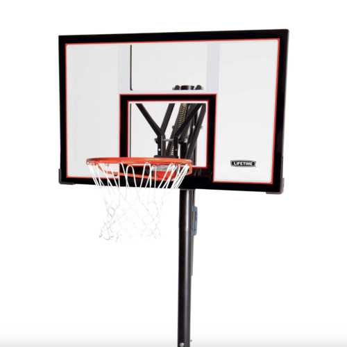 מתקן סל נייד מתכוונן 48 אינץ - Lifetime Adjustable Portable Basketball Hoop