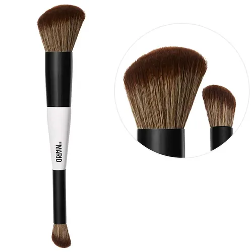 מברשת איפור דו-צדדית Makeup By Mario F1 Dual-Ended Contour & Blush Brush