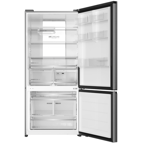 מקרר מקפיא תחתון 640 ליטר נטו Haier HDR5818DN - גימור נירוסטה