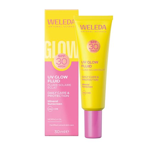 תחליב פנים להגנה מהשמש SPF30 לעור זוהר (30 מ