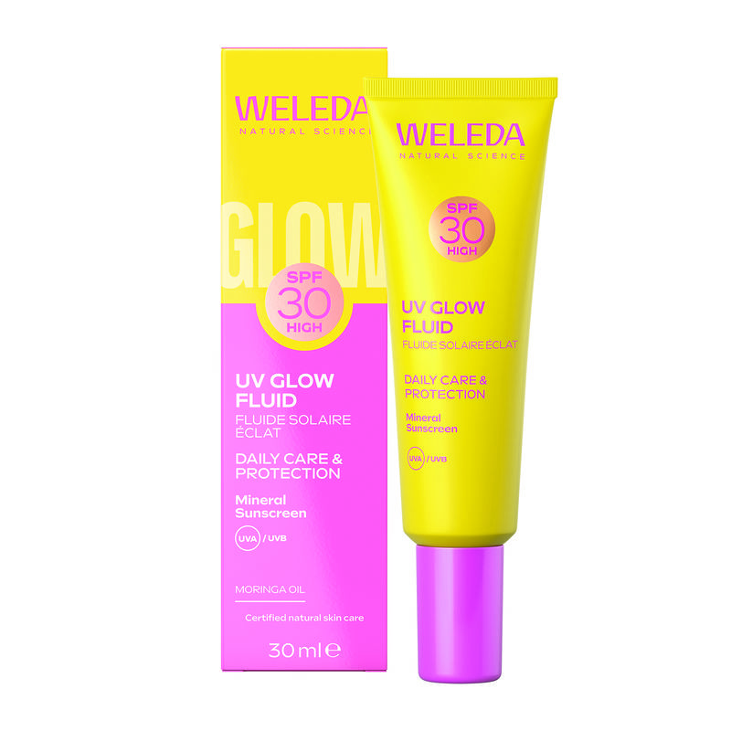 תחליב פנים להגנה מהשמש SPF30 לעור זוהר (30 מ"ל) - וולדה