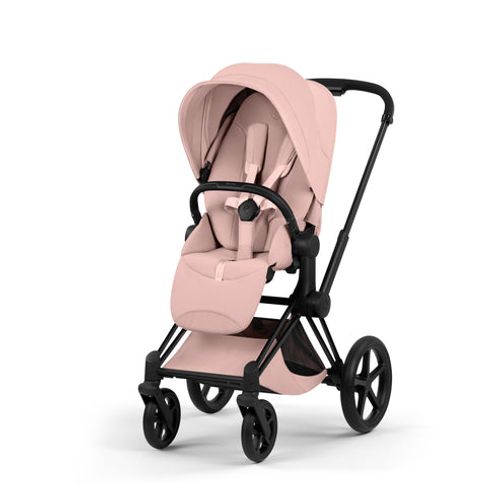 Peach Pink Priam 5 שלדה שחור מט סייבקס