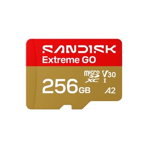 כרטיס זיכרון | Extreme GO microSDXC UHS-I | 256GB מבית SanDisk