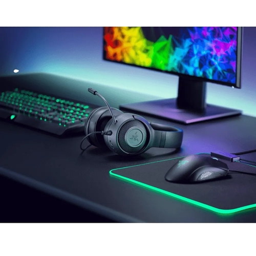 אוזניות גיימינג | RAZER KRAKEN X -בצבע שחור