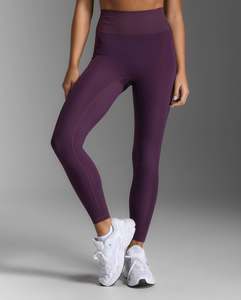 טייץ קומפרשן ארוך Ribbed Hi-Rise Comp Tight POR/HVT