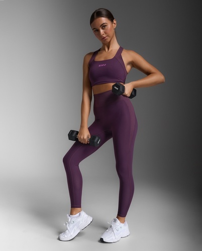 טייץ קומפרשן ארוך Ribbed Hi-Rise Comp Tight POR/HVT