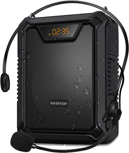 WinBridge M900 – חגורת הגברה ניידת 25W עם מיקרופון קשת עמיד לרטיבות