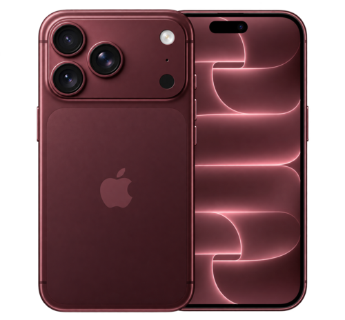 iPhone 18 Pro Max / אייפון 18 פרו מקס eSIM – צבע בורדו Burgundy – שנה אחריות DCS