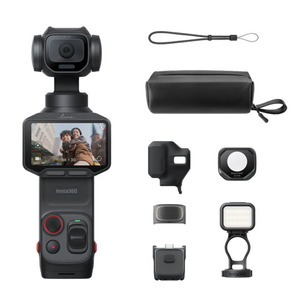 קיט מצלמת גימבל Insta360 Luna Pro Fill Light Bundle