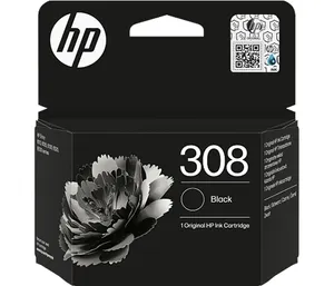 דיו למדפסת HP 308 מקורי שחור (7FP21UE)