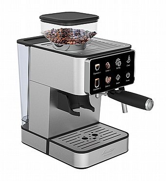 ‏⁧מכונת קפה מתקדמת וטוחנת מבית סאוטר ⁦Sauter Barista⁩ 500⁩‏