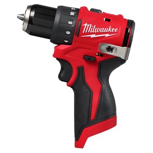 מקדחה קומפקטית 3/8 אינץ׳ M12 FUEL Milwaukee 3401-20 / M12 BLDDRC גוף בלבד