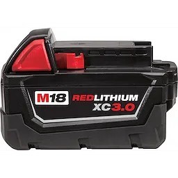 סוללת M18 REDLITHIUM XC 3.0Ah Milwaukee 48-11-1828