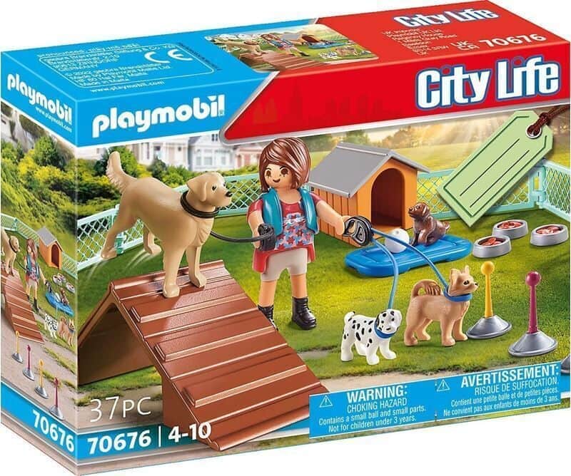 סט משחק אימון כלבים 37 חלקים Playmobil