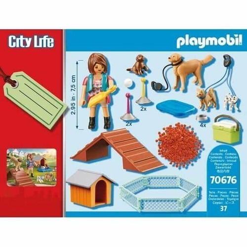 סט משחק אימון כלבים 37 חלקים Playmobil