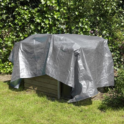 ברזנט אפור 4X5 מטר 180 גרם, 106 KRT660303, TARPAULIN 4X5M 180G, ברקוד 5400338067594